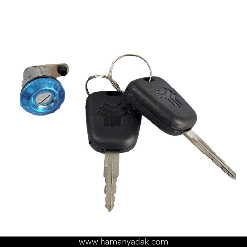 قفل درب صندوق عقب پراید 141 برند نصیر لوازم