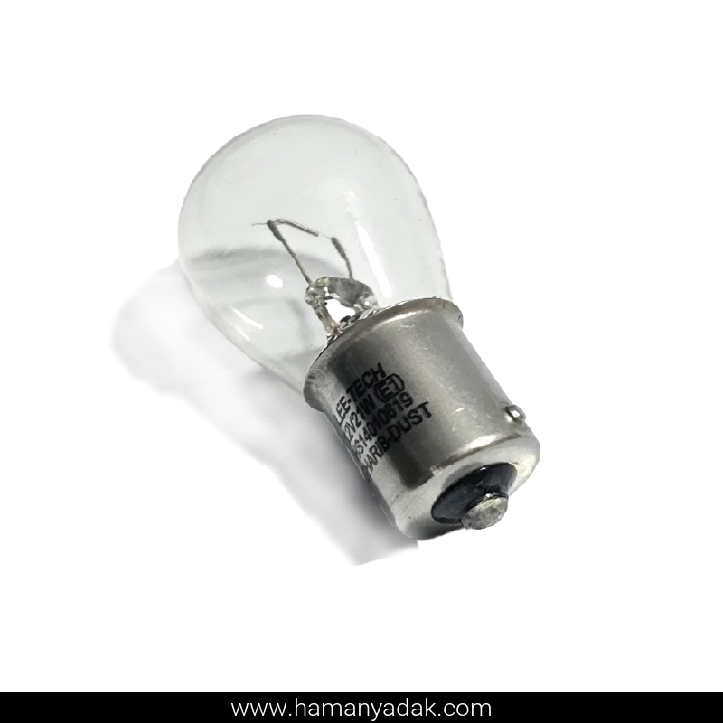 لامپ تک کنتاکت 12 ولت 21 وات (بسته 10 عددی)