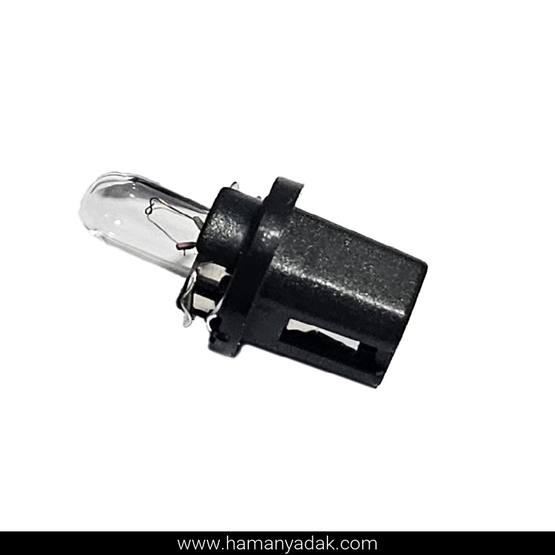 لامپ ساعت و پشت کیلومتر پژو 206 با پایه مشکی