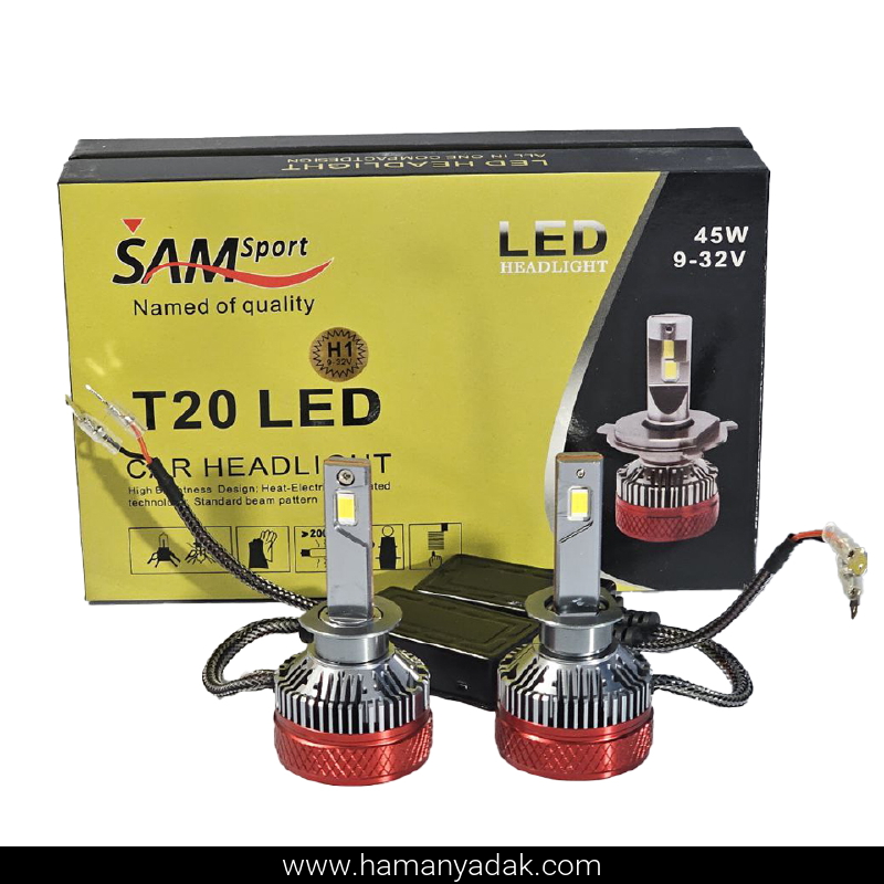 هدلایت H1 بی سیم مدل T20 برند سام