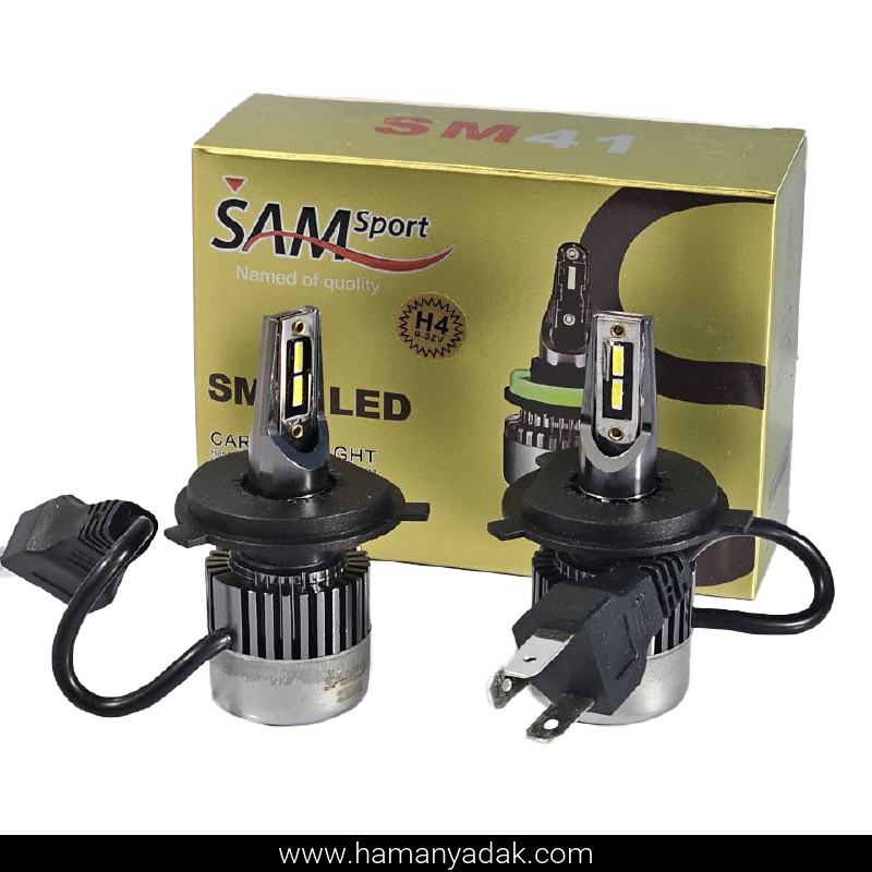هدلایت H4 سه خار مدل SM41 برند سام