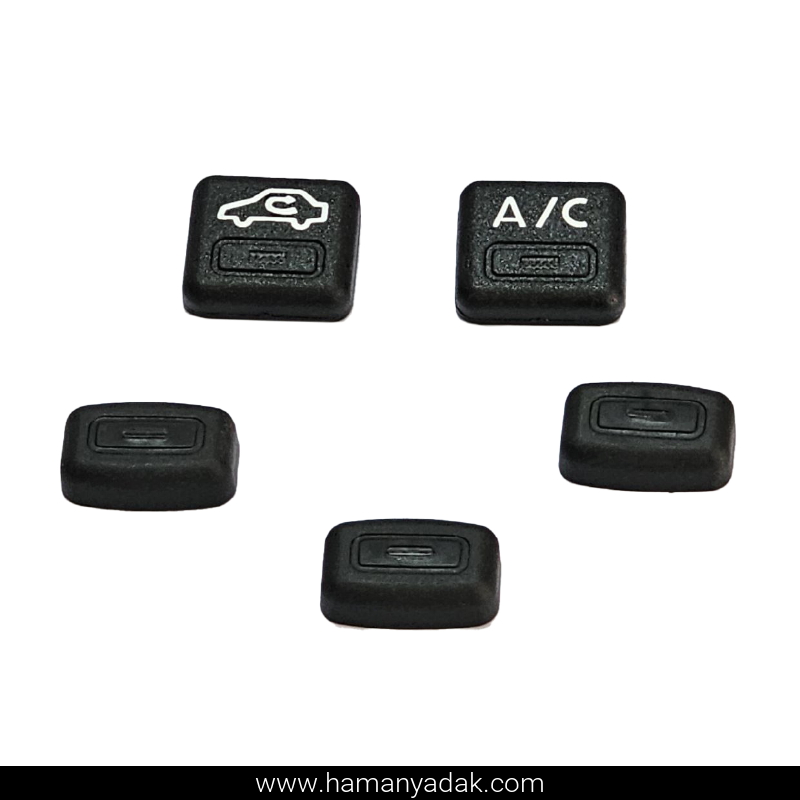 پک کلید پنل کولر و بخاری کشویی پژو و سمند برند والافن