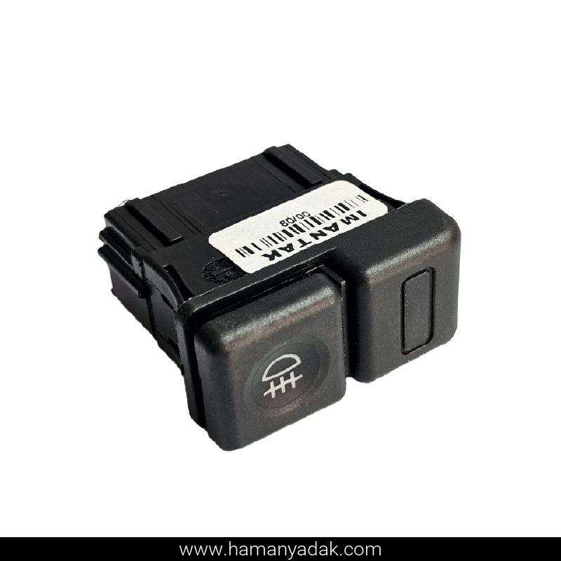 کلید چراغ مه شکن عقب پژو 405 و پارس برند ایمن تک