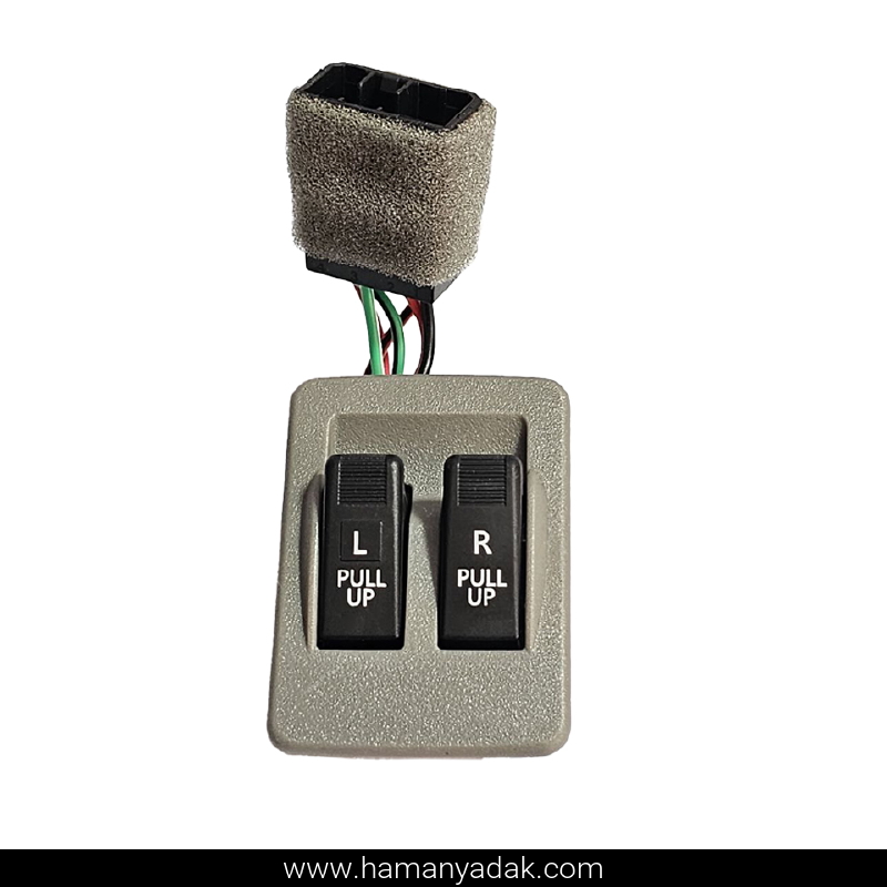 کلید شیشه بالابر پراید صبا دو پل برند ایمن تک