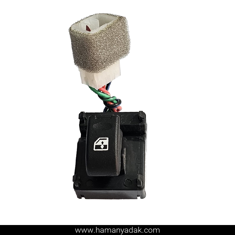 کلید شیشه بالابر تیبا تک پل برند ایمن تک