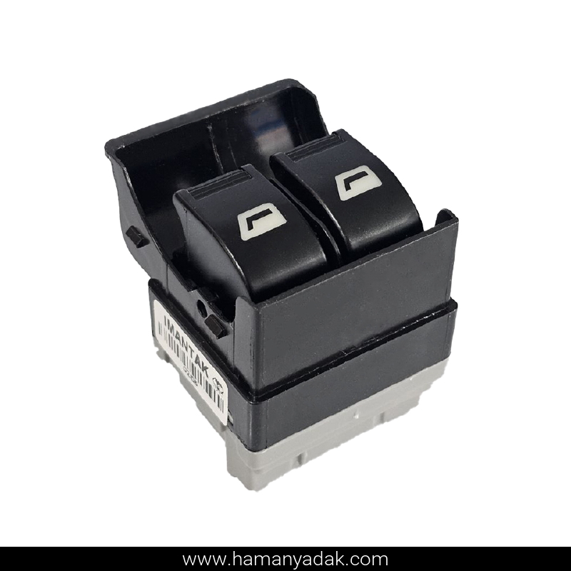 کلید شیشه بالابر ساده پژو پارس دو پل برند ایمن تک