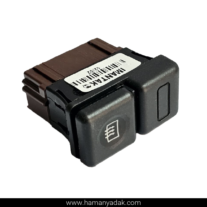 کلید گرم کن شیشه عقب پژو 405 و پارس برند ایمن تک