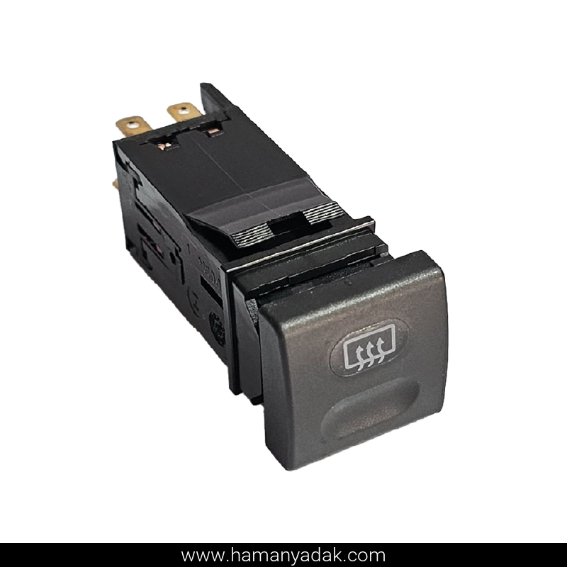 کلید گرم کن شیشه عقب و آینه سمند برند هیرکان