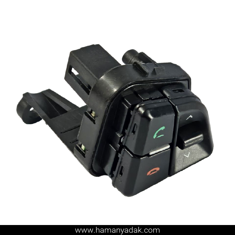 کلید مولتی مدیا (تلفن) راست پژو پارس برند هیرکان