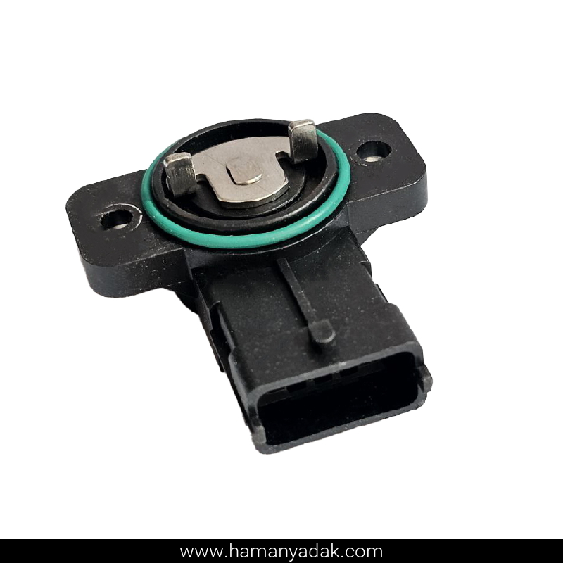 سنسور دریچه گاز دو شاخ سمند EF7 برند EPS