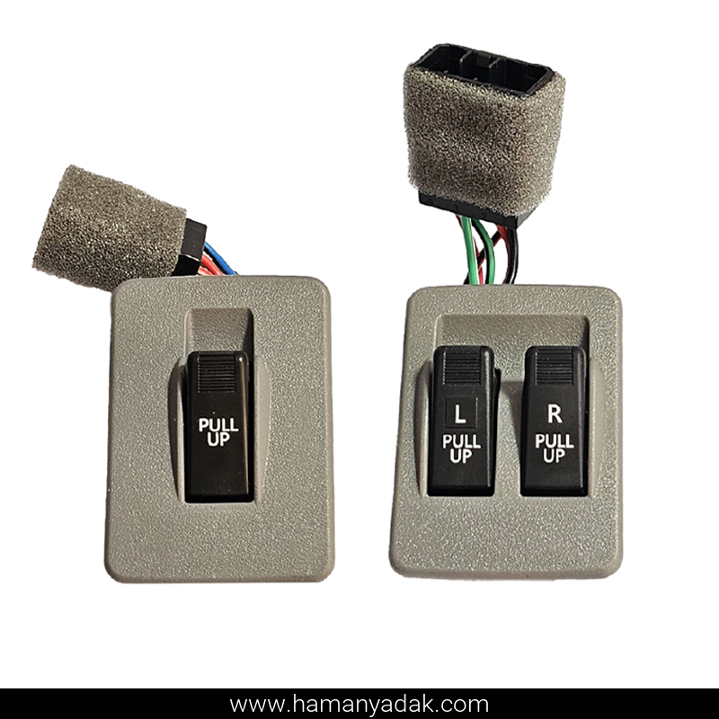 کلید شیشه بالابر پراید صبا جفتی برند ایمن تک