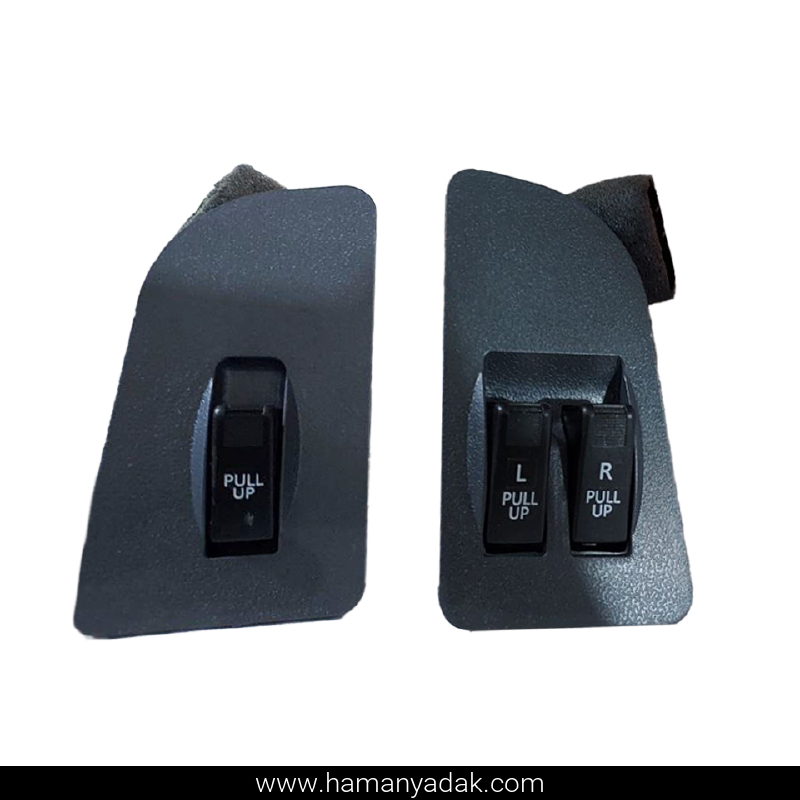 کلید شیشه بالابر پراید 141 جفتی برند فراسلی (کد FR 1947 , FR 1948)