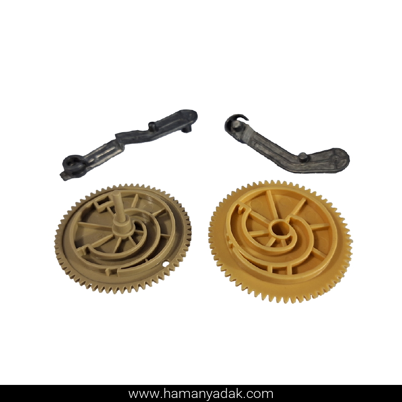 پک چرخ دنده و بازویی (سربی) دما و هوا پنل کشویی 3 حالته برند +BBZ