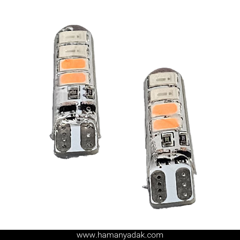 لامپ 8 تایی ژله ای فلش زن قرمز - آبی (پلیسی) برند Lee Tech