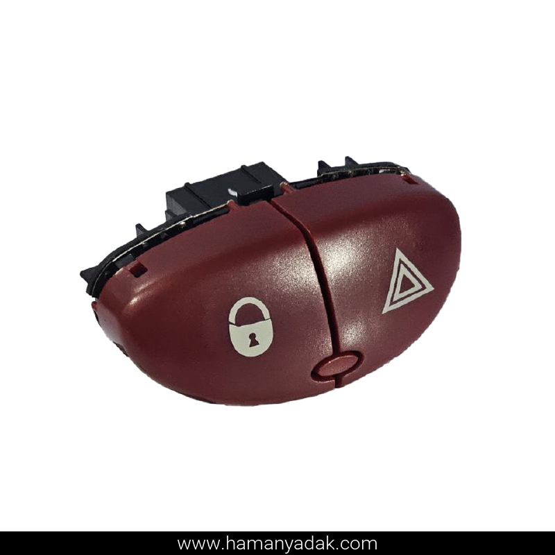 کلید فلاشر و قفل مرکزی پژو 206 دو پل برند NP