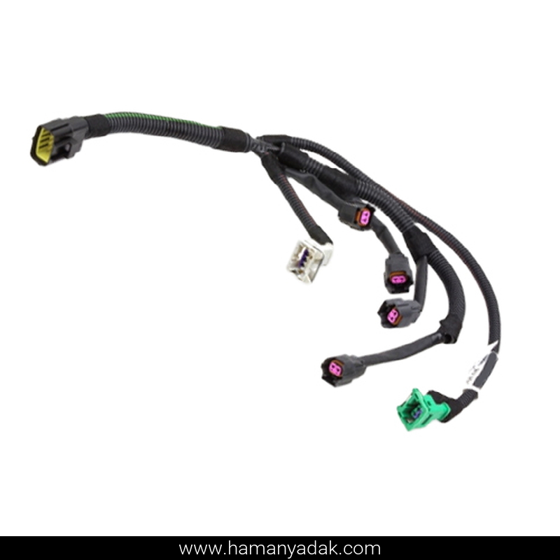 دسته سیم سوزن انژکتور (منیفولد) پراید ساژم برند HPERIN