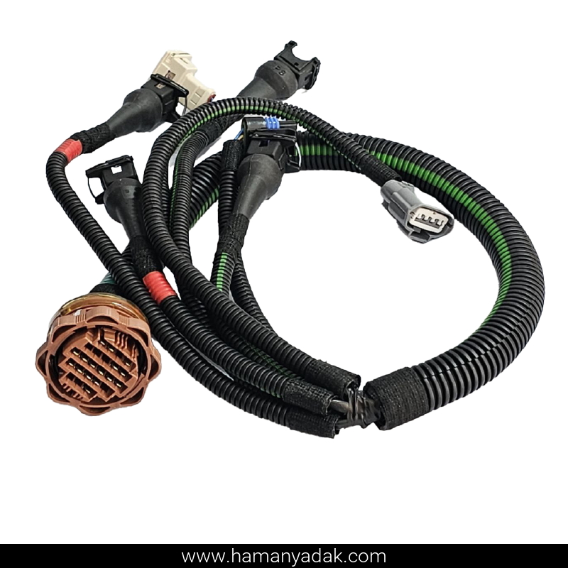 دسته سیم سوزن انژکتور (منیفولد) آردی و پیکان زیمنس 16 پایه برند HPERIN