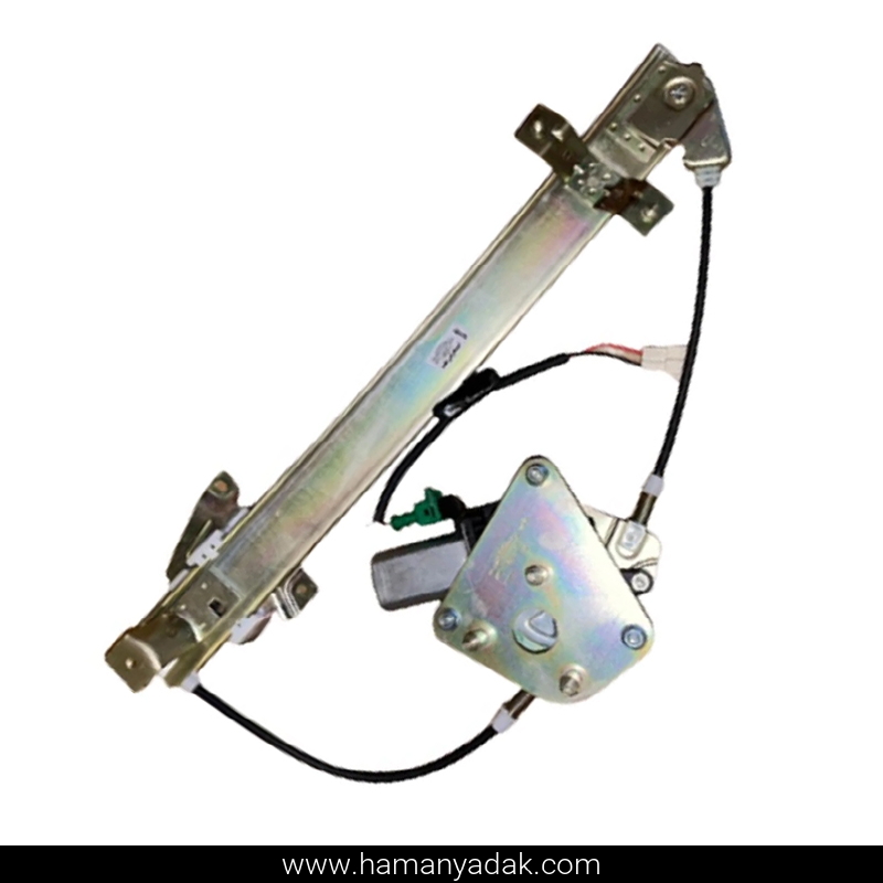 دستگاه شیشه بالابر برقی عقب چپ تیبا و ساینا برند ابری