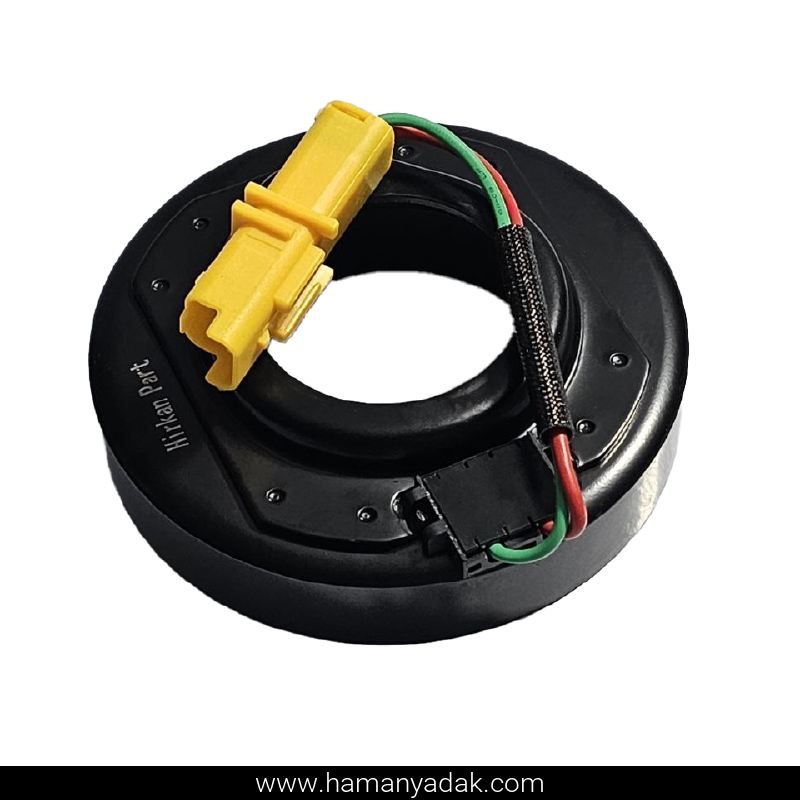 بوبین کولر پژو 206 جدید سوکت زرد برند هیرکان