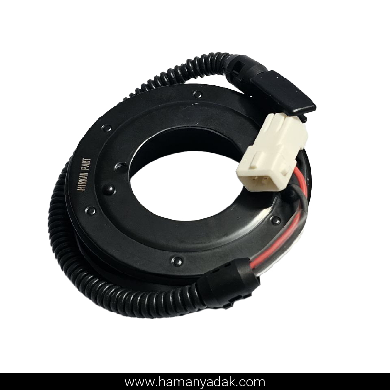 بوبین کولر پژو 405 و پژو 206 قدیم سوکت سفید برند هیرکان