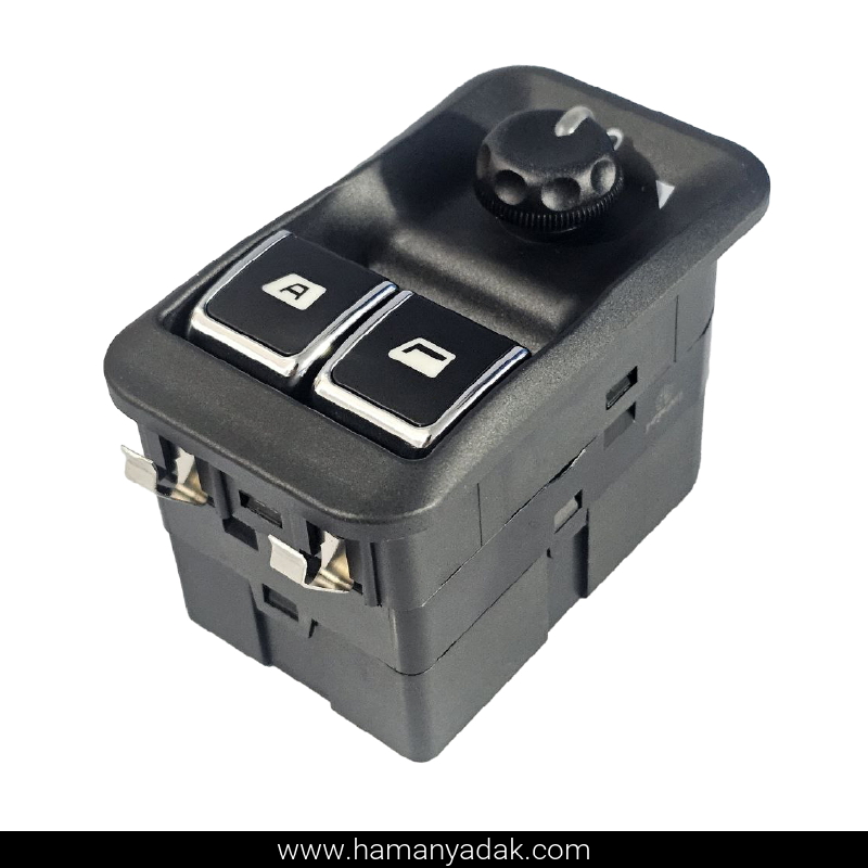 کلید شیشه بالابر جلو رانا پلاس برند هیرکان