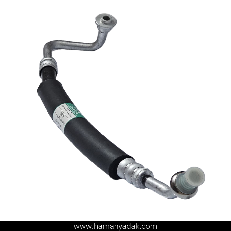 شیلنگ کولر کمپرسور به کندانسور کوتاه (تیپ 1 سرفنری) پژو 206 (کد SH29) برند والافن