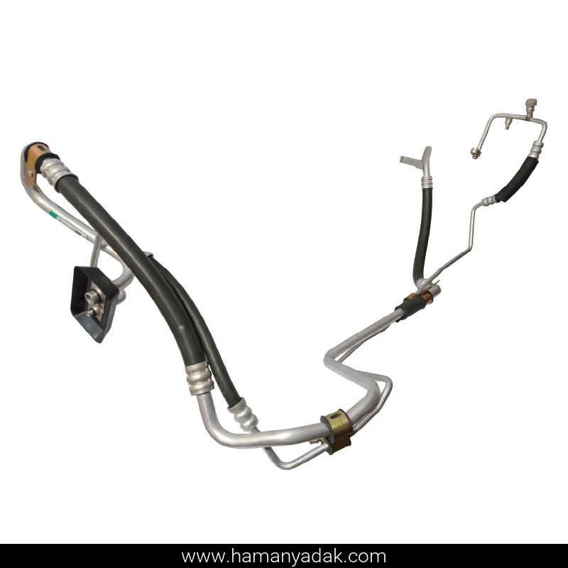 شیلنگ کولر دوقلو پژو 206 تیپ 2 خرچنگی (کد SH23) برند والافن