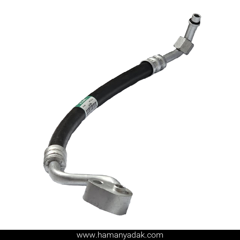 شیلنگ کولر کمپرسور به کندانسور فشار بالا آردی (کله گلابی یکسر مهره) ساندن (کد SH32) برند والافن