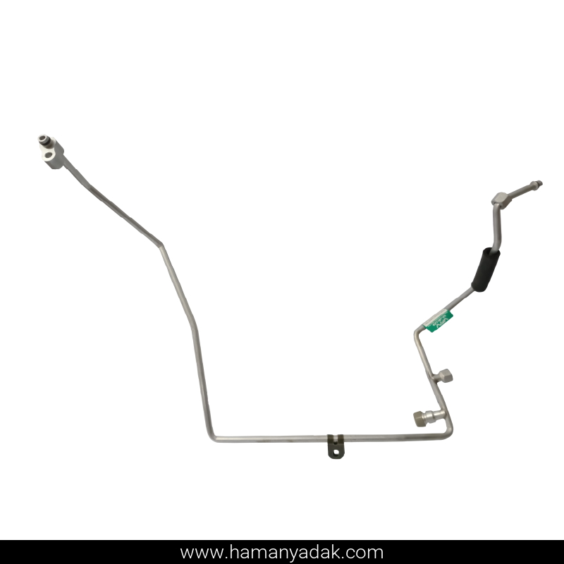 لوله کولر پراید سابکول یکسر مهره یکسر فلنچ (کد P31) برند والافن