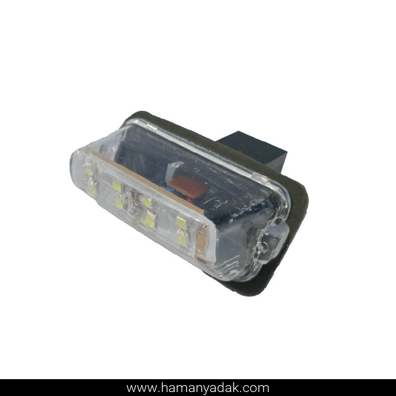 چراغ نمره پلاک پژو 206 و پژو پارس