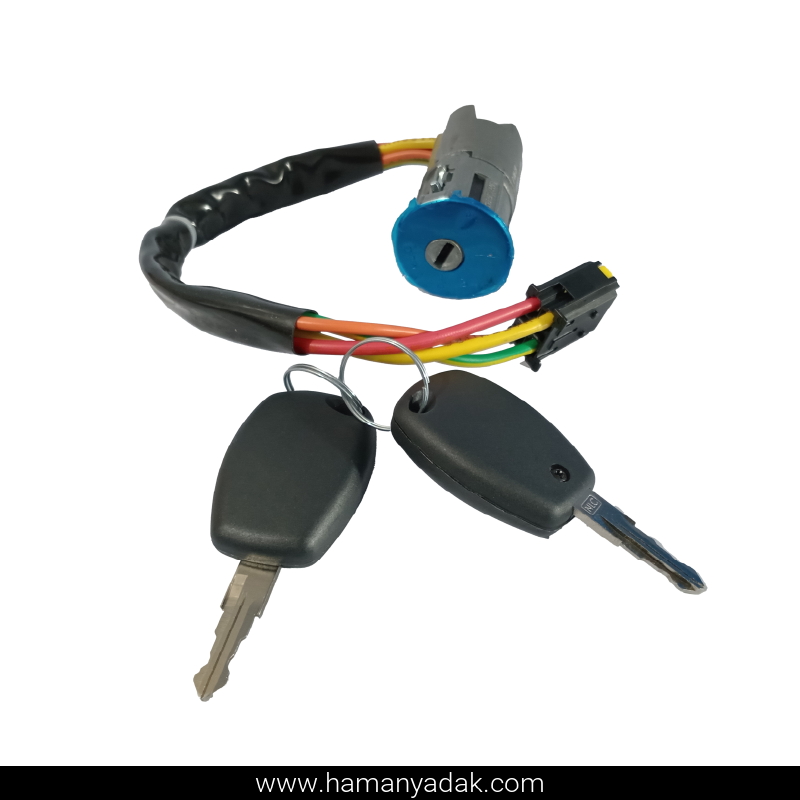 قفل سوئیچ استارت ال 90 ساچمه ای برند نصیر لوازم