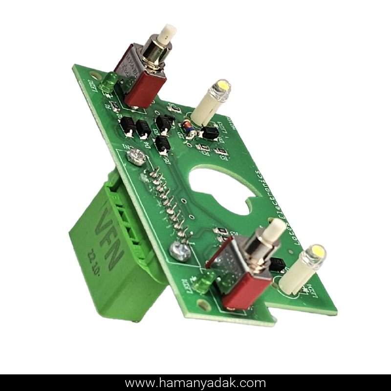 برد پنل چرخشی کوتاه پژو دو سوکت ساندن برند والافن