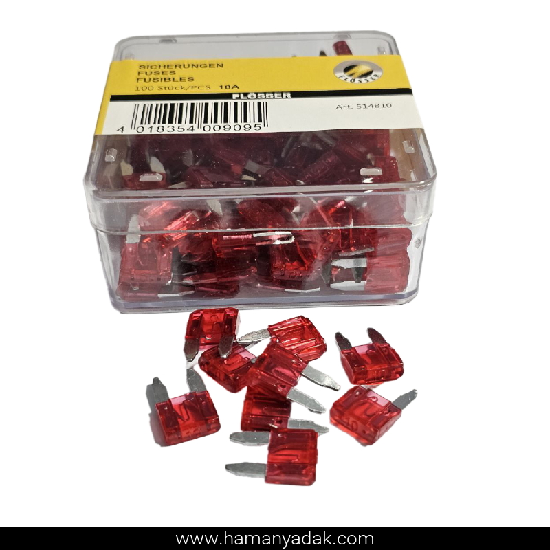 فیوز دوشاخ ریز 10 آمپر پژو 206