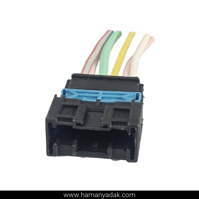 سوکت 6 فیش نری زیر داشبورد پژو 206 برند +BBZ