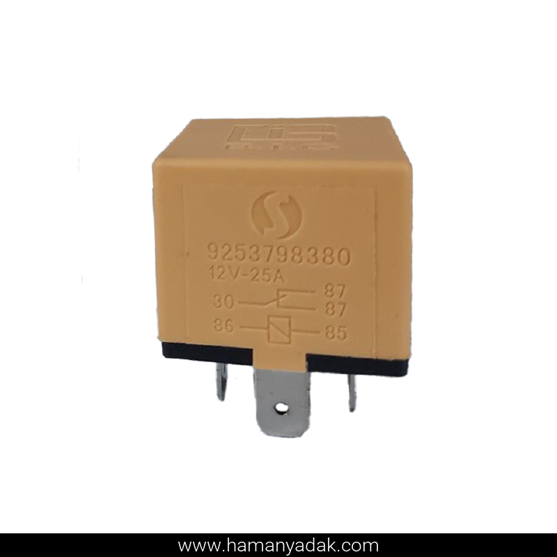 رله سیستم تهویه هوا 5 فیش زرد برند BIG