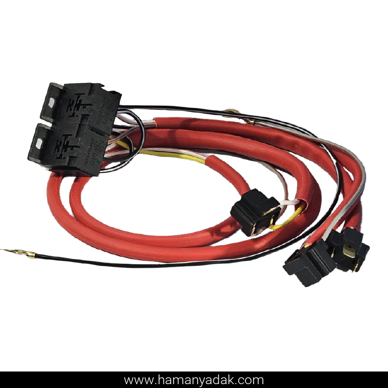 سیم کشی تقویت چراغ سیم خودرویی 2.5 برند HPERIN