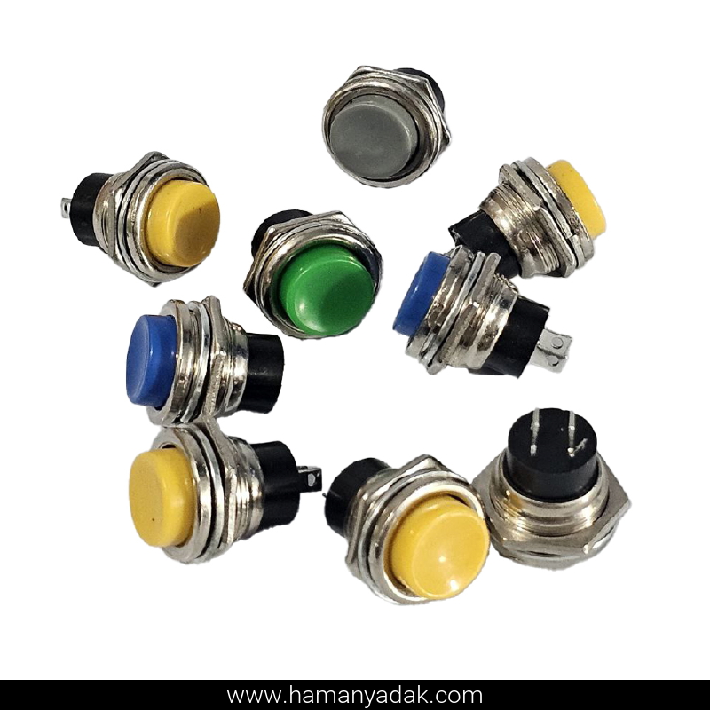 کلید شصتی بوق فلزی