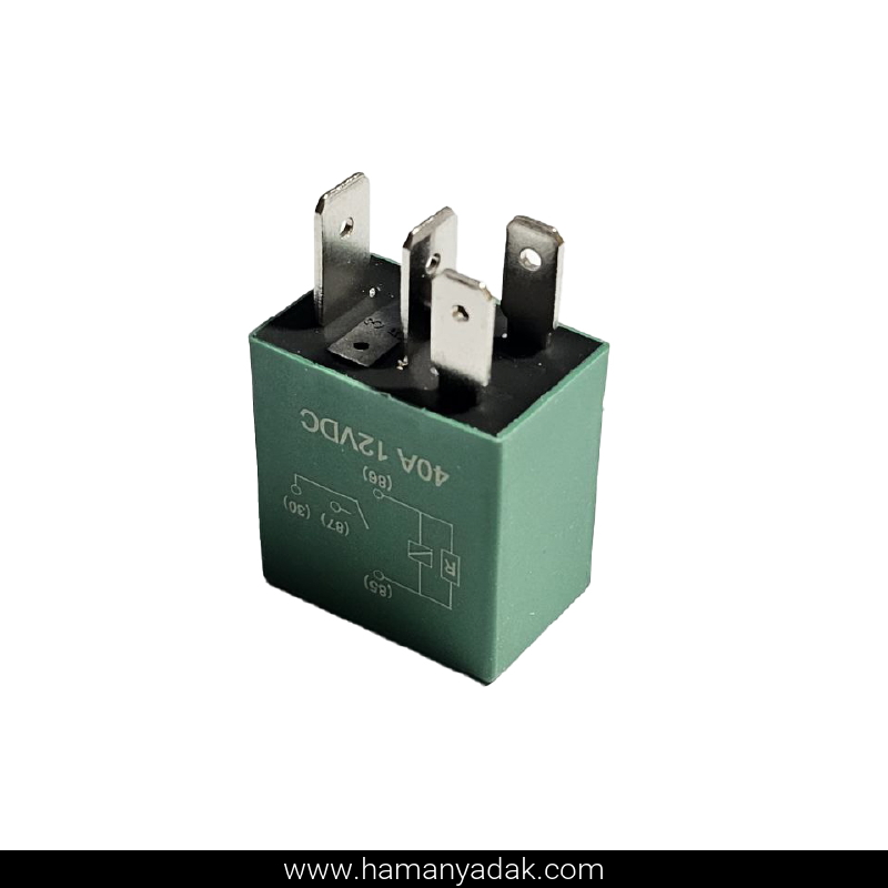 میکرو رله 4 فیش سبز 40 آمپر برند BIG