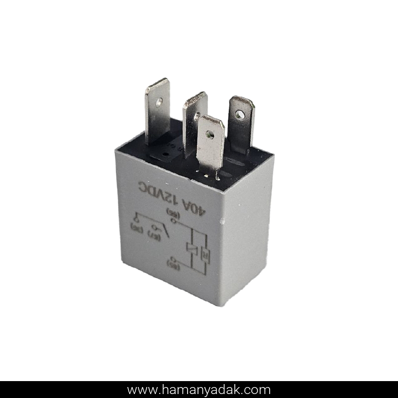 میکرو رله 4 فیش طوسی 40 آمپر برند BIG