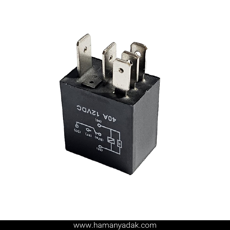 میکرو رله 5 فیش مشکی 40 آمپر برند BIG