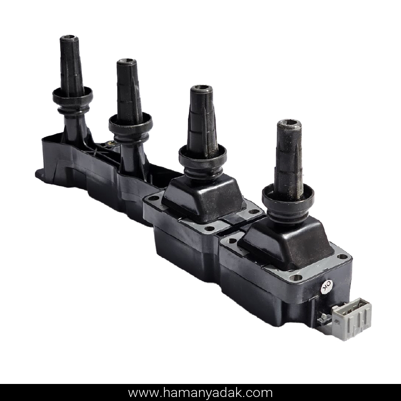 کویل پژو 206 تیپ 5 سوکت طوسی برند هیرکان