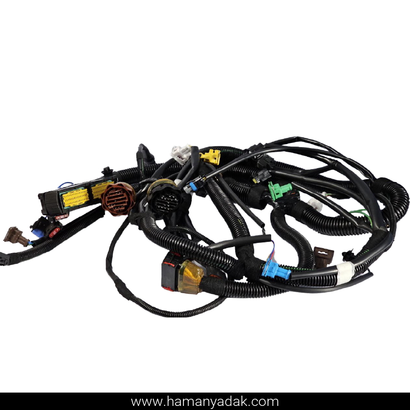 دسته سیم موتور زیمنس بدون ایمو یگانه پژو 405 و پارس و سمند (کد 8021247) برند دناکو