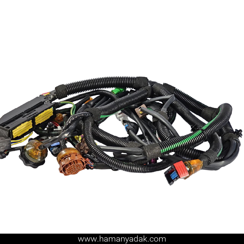 دسته سیم موتور زیمنس بایفیول پژو 405 و پارس MGH80 (کد IK544480) برند دناکو