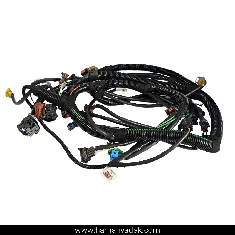 دسته سیم موتور سمند بدون یونیت فن (کد X7V8021125) برند دناکو