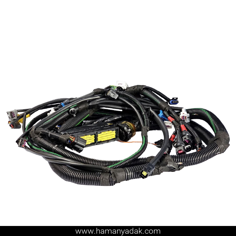 دسته سیم موتور دو گانه زیمنس 405 و پارس و سمند سوکت کور (کد YG20239121) برند دناکو