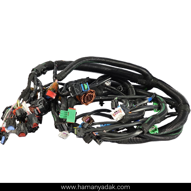 دسته سیم موتور SAX 500 دو گانه بدون ایمو پژو 405 و پارس (کد YG20239981) برند دناکو