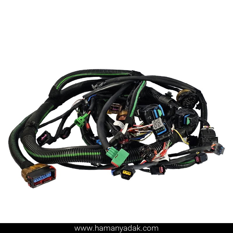 دسته سیم موتور SAX 500 دو گانه با ایمو پژو 405 و پارس (کد YG20240831) برند دناکو