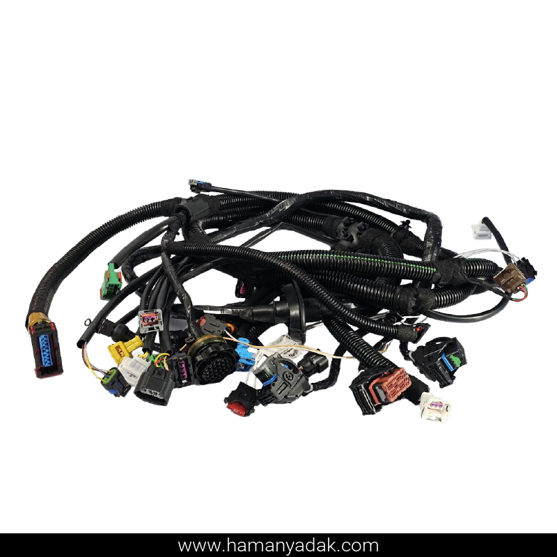 دسته سیم موتور پژو 405 و پارس بدون یونیت فن بوش (کد YG20241608) برند دناکو