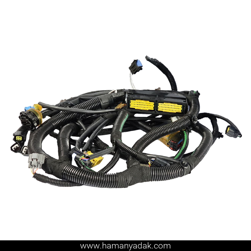 دسته سیم موتور دوگانه زیمنس بایفیول پژو 405 و پارس و سمند (کد YG20241768) برند دناکو