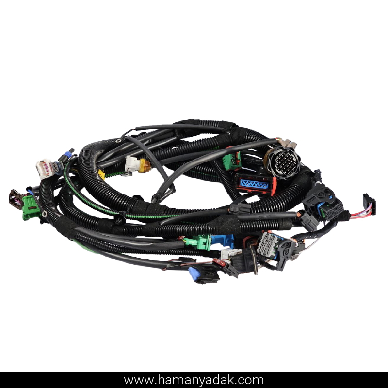 دسته سیم موتور SLC پژو 405 و پارس ساژم با ایمو والئو (کد YG20241776) برند دناکو